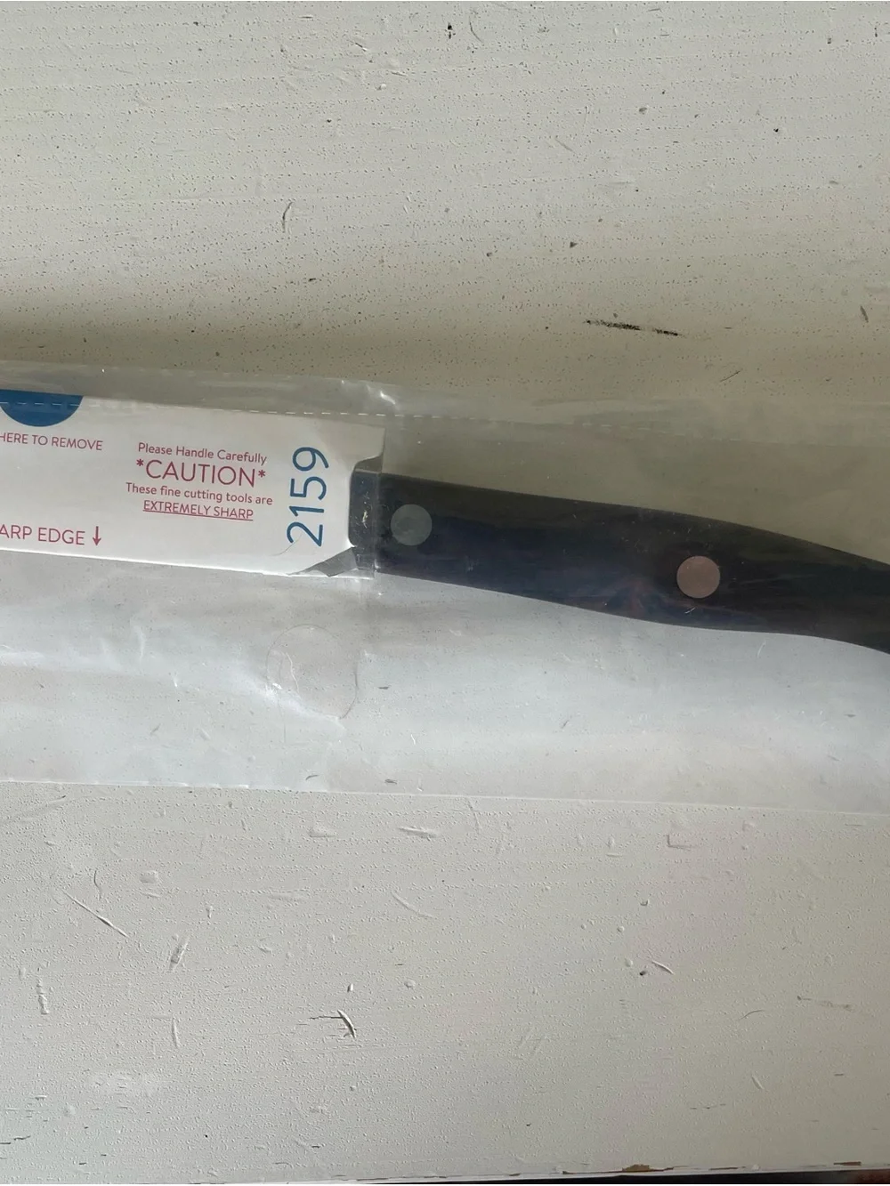 Cutco 2159 Steak Knife 12.4 cm Blade w / Black Handle